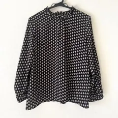 サルーン　長袖ブラウス　美品　SALOONのサムネイル