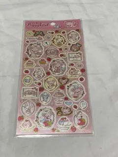 【レア 当時物 平成レトロ】San-X ピキーガール シール