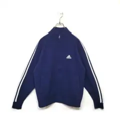 希少 00's y2k vintage old adidas ニット セーターのサムネイル