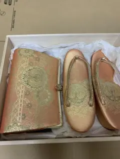 東京芝山 礼装用 草履 バッグ セット 金糸 フォーマル ゴールド - メルカリ