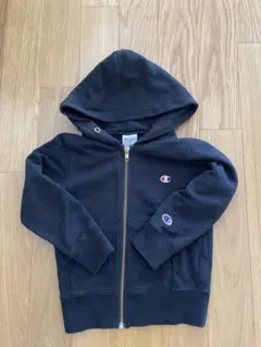 Champion フルジップパーカー 120 ブラック