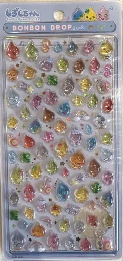 正規品⭐︎ボンボンドロップシール⭐︎しずくちゃんmini