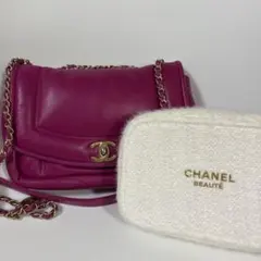 CHANEL ショルダーバッグ ポーチ付き