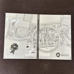 万博　クリアファイル　会場図 2枚セット