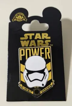 STAR WARS FIRST ORDER ピンバッジ　香港ディズニーランド