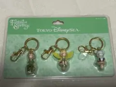 ファンタジースプリングス　キーチェーン3個ピーターパン　ディズニーシー