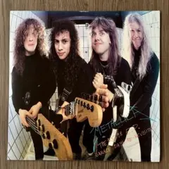 Metallica メタリカメタルガレージ国内盤レコード　ポスター付き