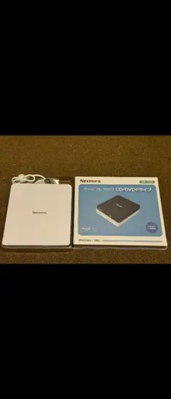 Nexmora ポータブル 外付け CD/DVDドライブ 本体のサムネイル