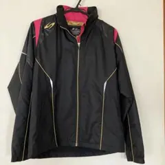 SレディースジャンパーRadiPoka(ラジポカ)ジャケット防寒ウェア 黒ピンク