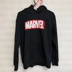 MARVEL フード付きパーカー 新品タグ付き ブラックのサムネイル