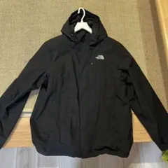 The North Face ブラック フード付きジャケット