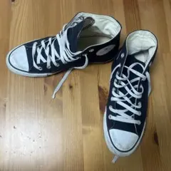CONVERSE ブラック ハイカット スニーカー