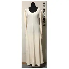 BIRTHDAY BASH 長袖 ロングワンピース カットソー