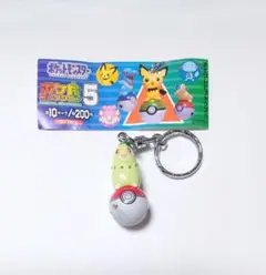 ポケモン ポケ鈴コレクション5　チコリータ　キーホルダー　リーフレット付き！