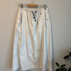 Champion ホワイト ロングスカート