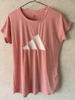 adidas ピンク Tシャツ