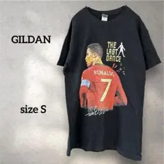 GILDAN RONALDO 7 Tシャツ ブラック S
