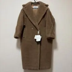 新品未使用　MaxMara テディベアコート　キャメルXS