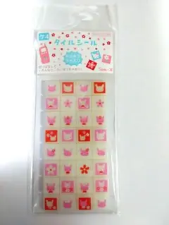 うさぎ　タイルシール　ブロックシール　平成レトロ　当時物