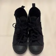 CONVERSE ブラック ハイカットスニーカー　21cm