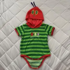 新生児服　腹ペコあおむし　ロンパース　ベビー用品のサムネイル