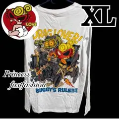 【2L】ドラッグラバー ヒスミニ 長袖Tシャツ ／ヒステリックミニ 綿100