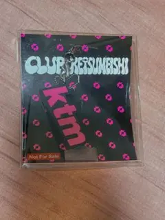 CLUB KETSUMEISHI ktm ストラップ 非売品　ケツメイシ
