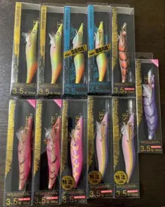 TAKOMASTER ハードルアー 3.5号・14g・35g SHIMANO TAKOMASTER エギ 3.5号 35g 6本セット - メルカリ