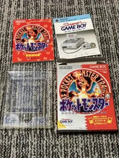 ポケットモンスター 赤 ゲームボーイ 外箱のみ　取扱説明書