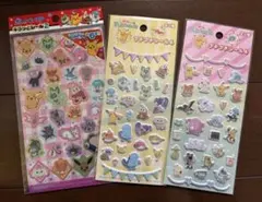 ポケモン　Pokémon ぷくぷくシール　キラッとシール　ステッカー　シール帳