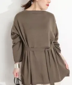 美品❣️VERMEIL par iéna 2WAYウールプルオーバー セーター