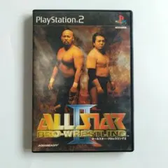 【動作確認済み】PS2 オールスター・プロレスリングII ゲームソフト レトロ