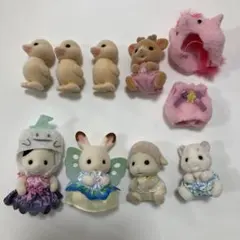 シルバニアファミリー ハロウィン、妖精、赤ちゃんなどいろいろセット