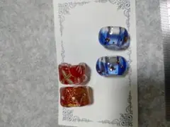 ハンドメイドイヤーカフ2種セット