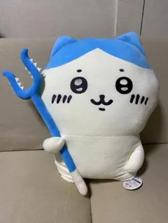 【最終値下げ】ハチワレ討伐棒付き 特大ぬいぐるみ【美品】