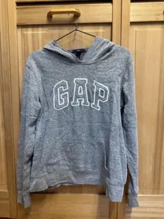 GAP グレー フード付きパーカー