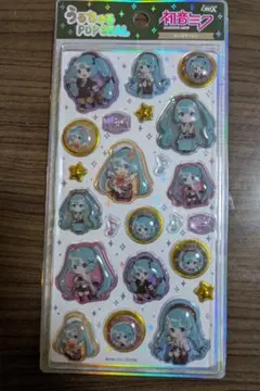 正規品 初音ミク うるちゅるポップシール ボンボヤージュ