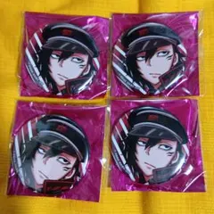 桃源暗鬼　鳥飼羽季　C101　缶バッジ　4個セット　コミケ