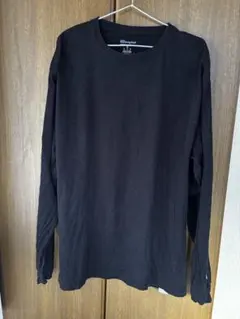 Champion チャンピオン 無地 ブラック Tシャツ XL