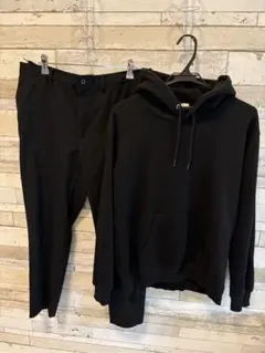 ジーユー　GU イージーアンクルパンツ　パーカー　セット