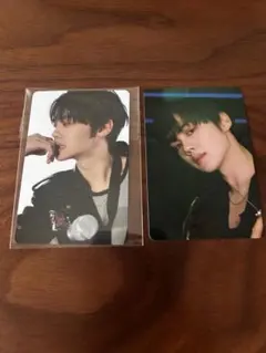 ATEEZ ジョンホ サノク トレカ outlaw BOUNCY アチズ ATEEZ outlaw bouncy トレカ セットZ ver ジョンホ | Mercari