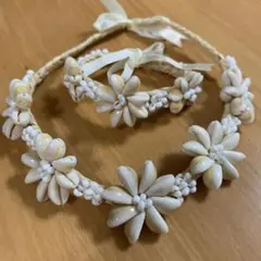 フラダンス用貝殻ヘアアクセサリーセット