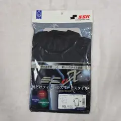【新品】SSK S.C. EX ハイネック半袖アンダーシャツ XO ブラック