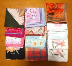レディース ブランド中古ハンカチ13枚セット
