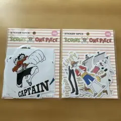 3COINS ONE PIECE ステッカー 10枚入り　シール