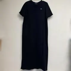 LACOSTE ロングワンピース ブラック
