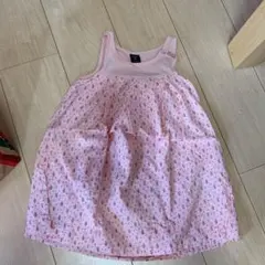 ワンピース Baby gap 花柄  ピンク 100cm 3歳用