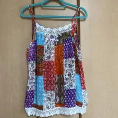 キャミソール　重ね着
