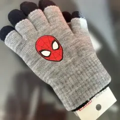 新品、タグ付き　スパイダーマン　手袋　子ども　キッズ　MARVEL