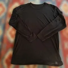 UNIQLO ブラック 長袖シャツ